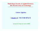 Lecture Linear algebra: Chapter 4 - TS. Đặng Văn Vinh