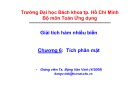 Bài giảng Giải tích hàm nhiều biến: Chương 6 - TS. Đặng Văn Vinh