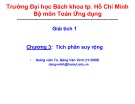 Bài giảng Giải tích 1: Chương 3 - TS. Đặng Văn Vinh (P2)