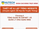 Bài giảng Thiết kế và lập trình Website: Chương 4 - ThS. Dương Thành Phết