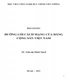 Bài giảng Đường lối cách mạng của Đảng Cộng sản Việt Nam: Phần 2 - TS. Trần Thị Minh Tuyết