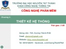 Bài giảng Công nghệ phần mềm: Chương 5 - ThS. Dương Thành Phết