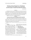 Kết quả luyện tập kĩ năng lựa chọn đề tài và soạn đề cương nghiên cứu của sinh viên trường Đại học Sư phạm Thành phố Hồ Chí Minh