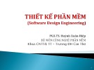 Bài giảng Thiết kế phần mềm - PGS.TS. Huỳnh Xuân Hiệp