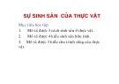 Bài giảng Thực vật dược:  Sinh sản thực vật