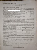 Đề thi tuyển sinh hệ kỹ sư tài năng 2015 môn: Vật lý - Trường Đại học Bách khoa Hà Nội