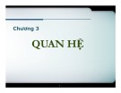 Bài giảng Toán rời rạc: Quan hệ - Nguyễn Thành Nhựt