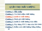 Bài giảng Quản trị chất lượng: Chương 3 - Quản lý chất lượng