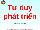 Bài giảng Tư duy phát triển