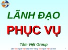 Bài giảng Lãnh đạo phục vụ