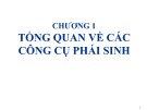 Bài giảng Công cụ phái sinh - Chương 1: Tổng quan về các công cụ phái sinh