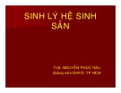 Bài giảng Sinh lý hệ sinh sản - ThS.BS. Nguyễn Phúc Hậu