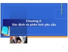 Bài giảng Công nghệ phần mềm: Chương 2 - Nguyễn Thị Cẩm Hương