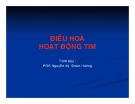 Bài giảng Điều hòa hoạt động tim - PGS. Nguyễn Thị Đoàn Hương