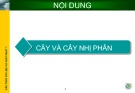 Bài giảng Cấu trúc dữ liệu và giải thuật: Chương 6 - ThS. Trịnh Quốc Sơn (ĐH Công nghệ Thông tin)