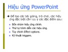 Bài giảng Ứng dụng công nghệ thông tin trong dạy học sư phạm Tin: Powerpoint nâng cao - ThS. Nguyễn Thị Mỹ Huyền