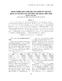Hoàn thiện quy chế cho vay nhìn từ góc độ quản lý nợ xấu của tổ chức tín dụng Việt Nam