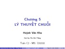 Bài giảng Toán C2: Chương 5 - ThS. Huỳnh Văn Kha