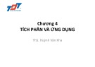 Bài giảng Toán cho tin học: Chương 3 - ThS. Huỳnh Văn Kha