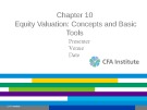 Lecture Investments: Principles of portfolio and equity analysis: Chapter 10 - CFA Institute