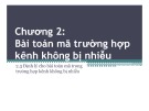 Bài giảng Lý thuyết thông tin: Chương 2.3 - ThS. Huỳnh Văn Kha