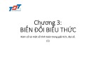 Bài giảng Tin học tính toán: Chương 3 (phần 1) - ThS. Huỳnh Văn Kha