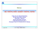 Bài giảng Hệ thống điều khiển thông minh: Chương 2 - TS. Huỳnh Thái Hoàng