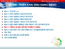 Bài giảng Triển khai ứng dụng mạng - Bài 7: Tổng quan về hệ thống e-mail