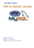 Tài liệu tự học: PHP & MySQL căn bản