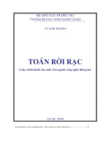 Giáo trình Toán rời rạc (Giáo trình dành cho sinh viên ngành công nghệ thông tin) - Vũ Kim Thành