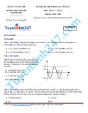 Đề thi thử THPT Quốc gia năm 2015 môn Vật lý lần 1 - Trường THPT chuyên Nguyễn Huệ (Mã đề thi 539)