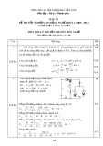 Đáp án đề thi tốt nghiệp cao đẳng nghề khóa 3 (2009-2012) - Nghề: Điện công nghiệp - Môn thi: Lý thuyết chuyên môn nghề - Mã đề thi: DA ĐCN-LT48