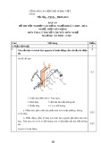 Đáp án đề thi tốt nghiệp cao đẳng nghề khóa 3 (2009-2012) - Nghề: Điện dân dụng - Môn thi: Lý thuyết chuyên môn nghề - Mã đề thi: DA ĐDD–LT45