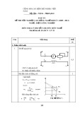 Đáp án đề thi tốt nghiệp cao đẳng nghề khóa 3 (2009-2012) - Nghề: Điện công nghiệp - Môn thi: Lý thuyết chuyên môn nghề - Mã đề thi: DA ĐCN-LT21