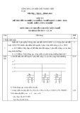 Đáp án đề thi tốt nghiệp cao đẳng nghề khóa 3 (2009-2012) - Nghề: Điện công nghiệp - Môn thi: Lý thuyết chuyên môn nghề - Mã đề thi: DA ĐCN-LT36