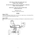 Đề thi tốt nghiệp cao đẳng nghề khóa 3 (2009-2012) - Nghề: Công nghệ ô tô - Môn thi: Lý thuyết chuyên môn nghề - Mã đề thi: OTO-LT01