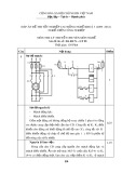 Đáp án đề thi tốt nghiệp cao đẳng nghề khóa 3 (2009-2012) - Nghề: Điện công nghiệp - Môn thi: Lý thuyết chuyên môn nghề - Mã đề thi: DA ĐCN-LT25