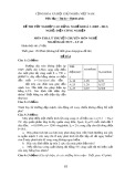 Đề thi tốt nghiệp cao đẳng nghề khóa 3 (2009-2012) - Nghề: Điện công nghiệp - Môn thi: Lý thuyết chuyên môn nghề - Mã đề thi: ĐCN-LT42