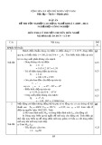 Đáp án đề thi tốt nghiệp cao đẳng nghề khóa 3 (2009-2012) - Nghề: Điện công nghiệp - Môn thi: Lý thuyết chuyên môn nghề - Mã đề thi: DA ĐCN-LT49