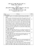 Đáp án đề thi tốt nghiệp cao đẳng nghề khoá 3 (2009-2012) - Nghề: Điện tàu thủy - Môn thi: Lý thuyết chuyên môn nghề - Mã đáp án: ĐA ĐTT-LT18