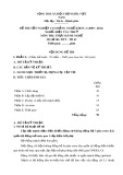 Đề thi tốt nghiệp cao đẳng nghề khoá 3 (2009-2012) - Nghề: Điện tàu thủy - Môn thi: Thực hành nghề - Mã đề thi: ĐTT-TH41