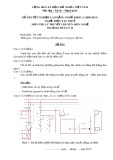 Đề thi tốt nghiệp cao đẳng nghề khoá 3 (2009-2012) - Nghề: Điện tàu thủy - Môn thi: Lý thuyết chuyên môn nghề - Mã đề thi: ĐTT-LT22
