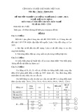 Đề thi tốt nghiệp cao đẳng nghề khóa 3 (2009-2012) - Nghề: Điện dân dụng - Môn thi: Lý thuyết chuyên môn nghề - Mã đề thi: ĐDD-LT10