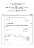 Đáp án đề thi tốt nghiệp cao đẳng nghề khóa 3 (2009-2012) - Nghề: Điện tử công nghiệp - Môn thi: Lý thuyết chuyên môn nghề - Mã đề thi: ĐA ĐTCN-LT49