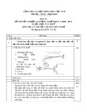 Đáp án đề thi tốt nghiệp cao đẳng nghề khoá 3 (2009-2012) - Nghề: Điện tàu thủy - Môn thi: Lý thuyết chuyên môn nghề - Mã đáp án: ĐA ĐTT-LT44