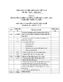 Đáp án đề thi tốt nghiệp cao đẳng nghề khoá 3 (2009-2012) - Nghề: Điều khiển tàu biển - Môn thi: Lý thuyết chuyên môn nghề - Mã đề thi: ĐA ĐKTB-LT47