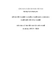 Đề thi tốt nghiệp cao đẳng nghề khóa 3 (2009-2012) - Nghề: Điện tử công nghiệp - Môn thi: Thực hành nghề - Mã đề thi: ĐTCN-TH10