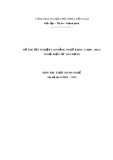 Đề thi tốt nghiệp cao đẳng nghề khoá 3 (2009-2012) - Nghề: Điện tử dân dụng - Môn thi: Thực hành nghề - Mã đề thi: ĐTDD-TH33