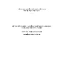 Đề thi tốt nghiệp cao đẳng nghề khóa 3 (2009-2012) - Nghề: Điện tử công nghiệp - Môn thi: Thực hành nghề - Mã đề thi: ĐTCN-TH40