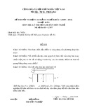 Đề thi tốt nghiệp cao đẳng nghề khoá 3 (2009-2012) - Nghề: Hàn - Môn thi: Lý thuyết chuyên môn nghề - Mã đề thi: H-LT47 (kèm đáp án)